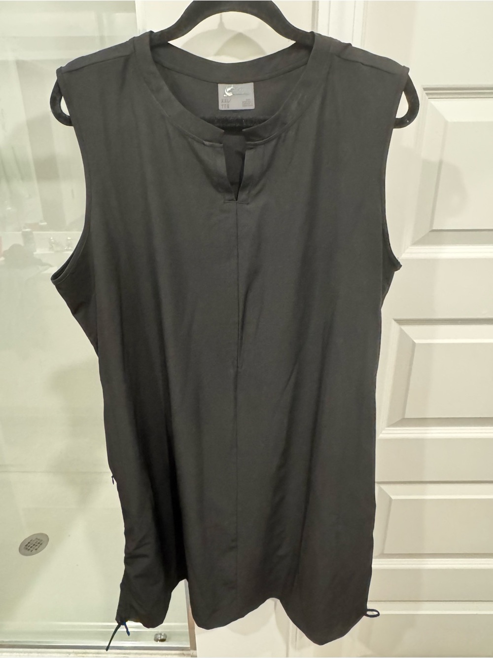 Bass Pro Shops Black Sleeveless Mini Dress